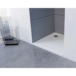 Duschtasse White Slate 90 x 90 x 4 cm^Aurlane Best