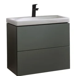 BADMOBIL Keramikwaschtisch CRAFT 64 x 5 x 37 cm ohne Überlauf weiß*