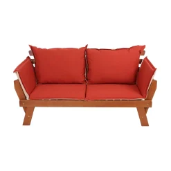 Bank Fortuna mit umklappbaren Armlehnen