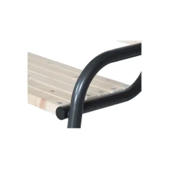 Bank „Park“ 3-Sitzer, 77x150x84 cm, anthrazit, Flächen aus Kiefernholz^ Discount