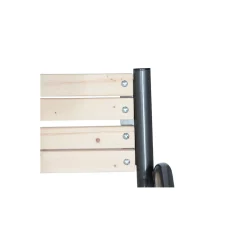 Bank „Park“ 3-Sitzer, 77x150x84 cm, anthrazit, Flächen aus Kiefernholz^ Discount