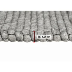 Teppich BB Brave grau 140 x 200 cm^Barbara Becker Hot