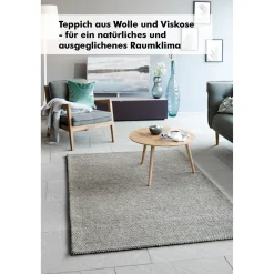 Teppich BB Brave grau 140 x 200 cm^Barbara Becker Hot