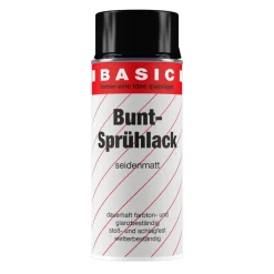 Buntsprühlack schwarz seidenmatt 400 ml*Basic