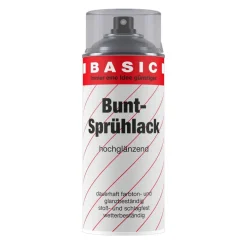 Basic Buntsprühlack transparent hochglänzend 400 ml