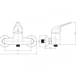 Basic Duscharmatur Marseille