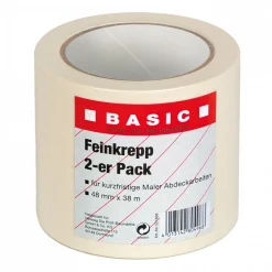 Feinkrepp 2er Pack 38m x 48 mm^Basic