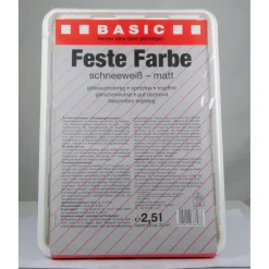 Feste Farbe 2,5 l^Basic