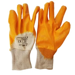 Basic Handschuh mit Noppen Nitril