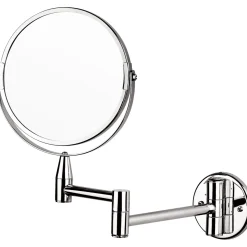 Kosmetikspiegel ausziehbar Durchmesser 20 cm Chrom^Basic Hot