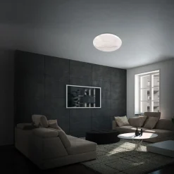 LED Deckenleuchte Marble D28cm 12W 4000K weiss-marmoriert^Basic Hot