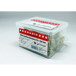 Mehrzweckschrauben 5 x 60 mm 240 Stück im Eimer*Basic Outlet