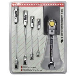 Ring-Gabel-Schlüsselsatz 5 teilig^Basic New