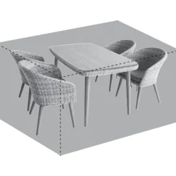 Basic Schutzhülle für Sitzgruppen transparent rechteckig