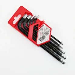 Sechskantschlüssel-Set langarm Kugelkopf 10-teilig^Basic Discount