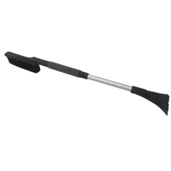 Basic Teleskop-Eiskratzer mit Besen und Verlängerung 82 cm