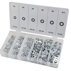 Unterlegscheiben-Set in Box 900-teilig^Basic Best