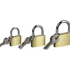 Vorhangschlossset versch Größen 3 teilig*Basic