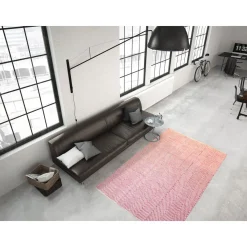 Baumwollteppich „Aperitif 510“, pink