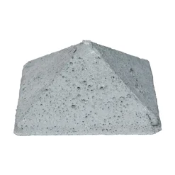 Beckers Betonzaun Mediterran Nostalgie Anfangspfostenkappe grau^ Clearance