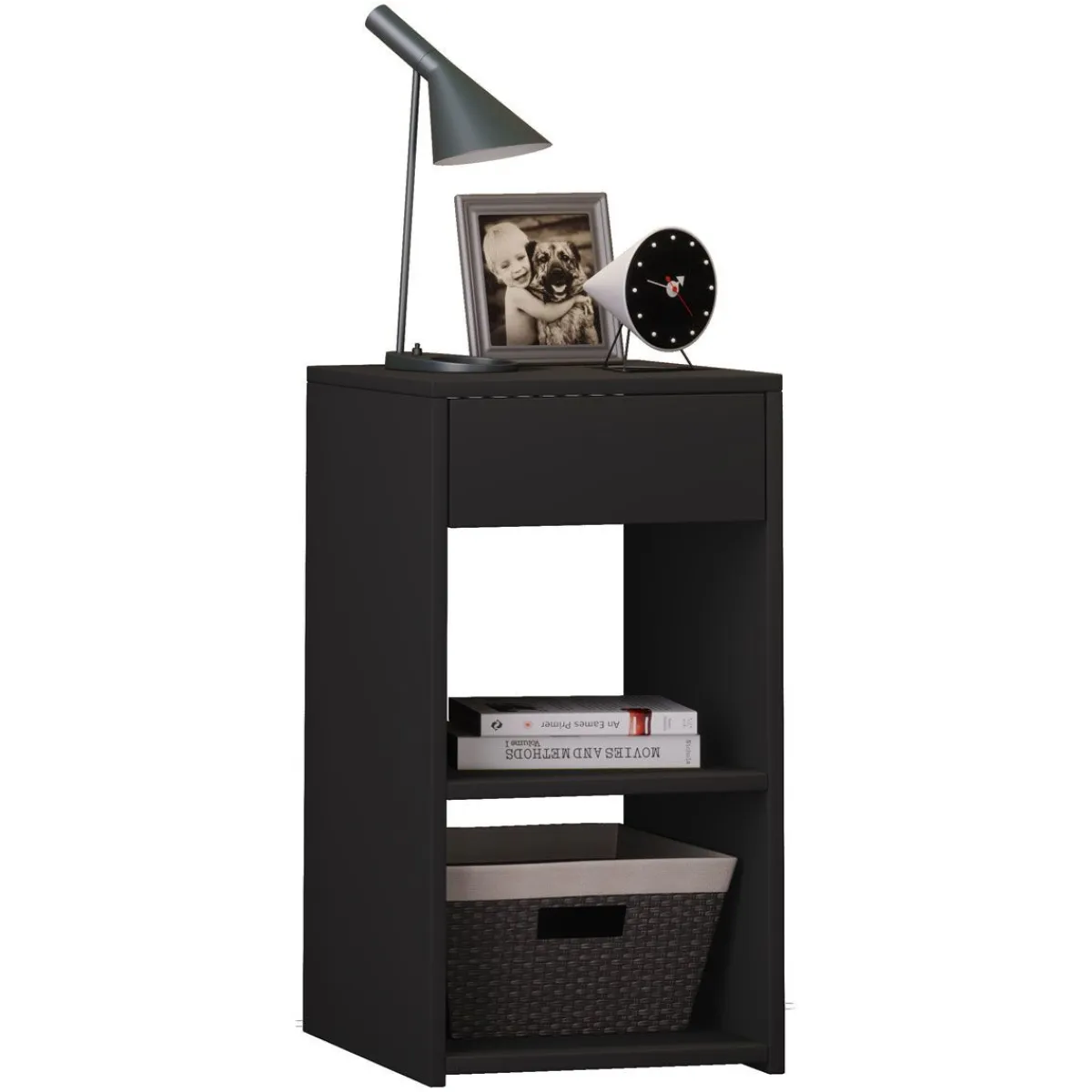 Beistelltisch Sledo Maxi schwarz^VCM Clearance