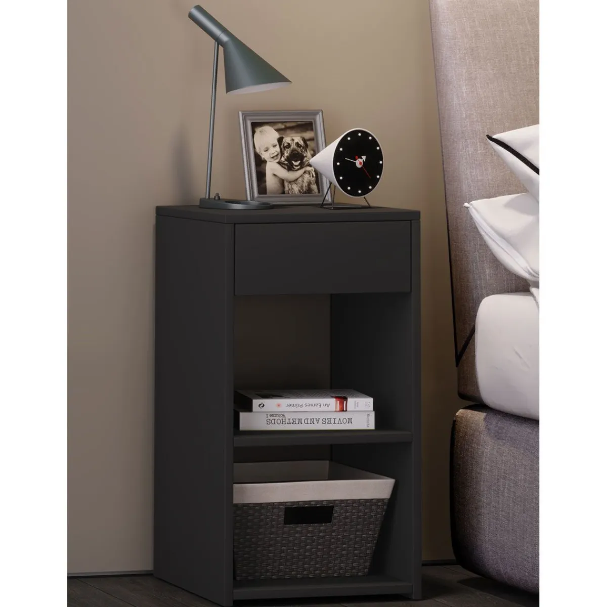 Beistelltisch Sledo Maxi schwarz^VCM Clearance