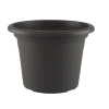 Übertopf Venezia Cilindro Durchmesser 50 cm anthrazit