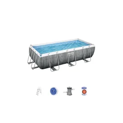 ® Power Steel™ Frame Pool Set mit Filterpumpe 404 x 201 x 100 cm^Bestway Discount