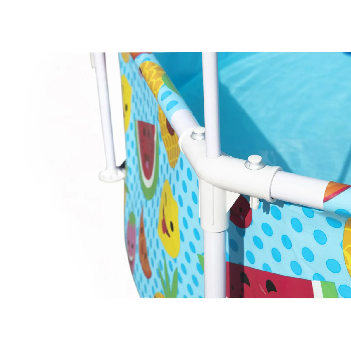 Stahlwandpool Splash-in-Shade mit Sonnendach 244 x 51 cm bunt^Bestway Discount