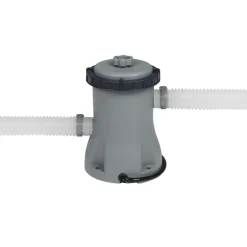 Steel Pro Frame Pool-Set mit Filterpumpe 400 x 211 x 81 cm blau eckig^Bestway Outlet