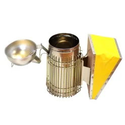 Smoker Spezial silber/ gelb 10 x 10 x 26 cm*Bienenreich Best