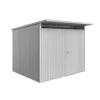 Gerätehaus AvantGarde A6 silber- metallic mit Standardtür^Biohort Sale