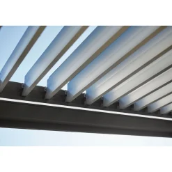 Pergola Gr. 3,5 x 3 quarzgrau-metallic^Biohort Sale