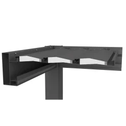 Pergola Gr. 4 x 3 quarzgrau-metallic^Biohort New