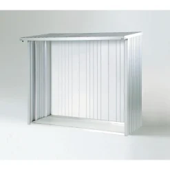 Biohort Rückwand zu WoodStock 230 silber-metallic