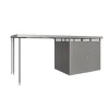 Biohort Seitendach Highline H2 quarzgrau