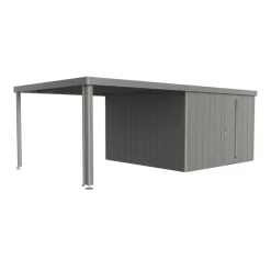 Seitendach zu Gerätehaus Neo Gr. 4A/4B/4C/4D quarzgrau-metallic^Biohort Online