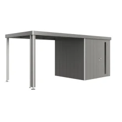 Biohort Seitendach zu Gerätehaus Neo Gr. 2A/2B/2C/2D quarzgrau-metallic
