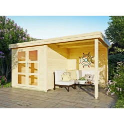 Blockbohlenhaus Leipzig 431 x 231 cm^ Outlet