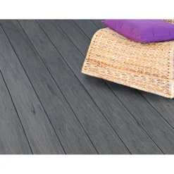 Bodendiele Massiv 20 x 145 mm Raeuchereiche^ Sale