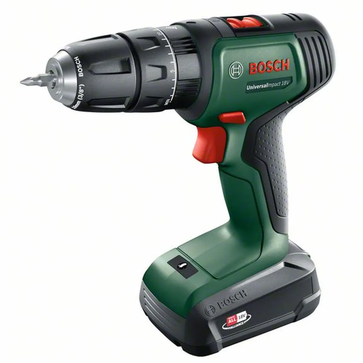 Bosch Akku-Schlagbohrschrauber-Set UniversalImpact 18V 1 Akku 4-teilig