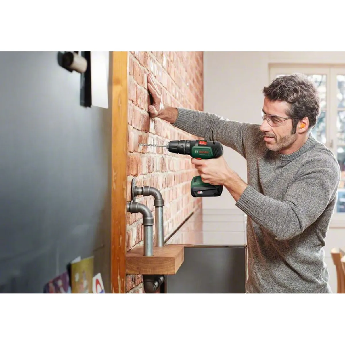 Bosch Akku-Schlagbohrschrauber-Set UniversalImpact 18V 1 Akku 4-teilig