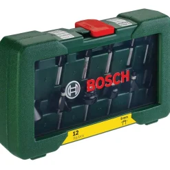 Prom HM-Fräserset 8 mm Schaft 12- teilig^Bosch Clearance