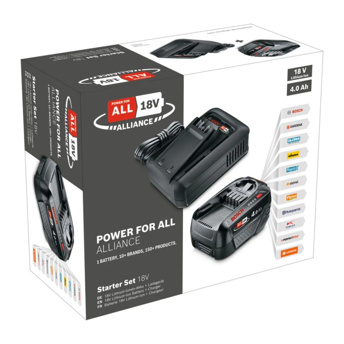 Akku Starter-Set 18V, 4,0 Ah Akku Ladegerät 18V-44^Bosch New