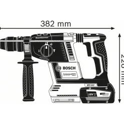 Akku-Bohrhammer GBH 18V-26 F Professional SDS-plus*Bosch Professional