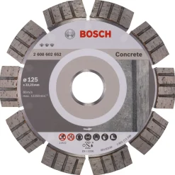 Diamanttrennscheibe Best for Concrete 125 x 22,23 x 2,2 x 12 mm^Bosch Professional New