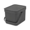 BRABANTIA Abfallbehälter Sort und Go 6 L grau* Outlet