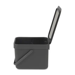 BRABANTIA Abfallbehälter Sort und Go 6 L grau* Outlet