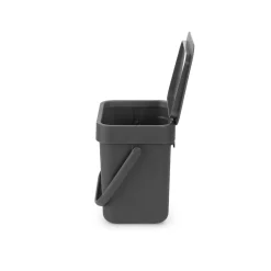 Brabantia Abfalleimer Sort & Go 18,8 x 18,1 x 13,9 cm grau* Best