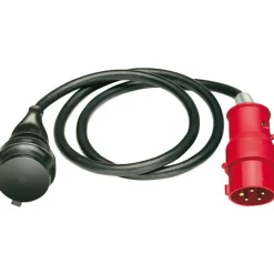 Adapterkabel 1,5 m schwarz CEE-Stecker^Brennenstuhl Clearance